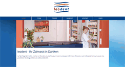 Desktop Screenshot of leodent.ch